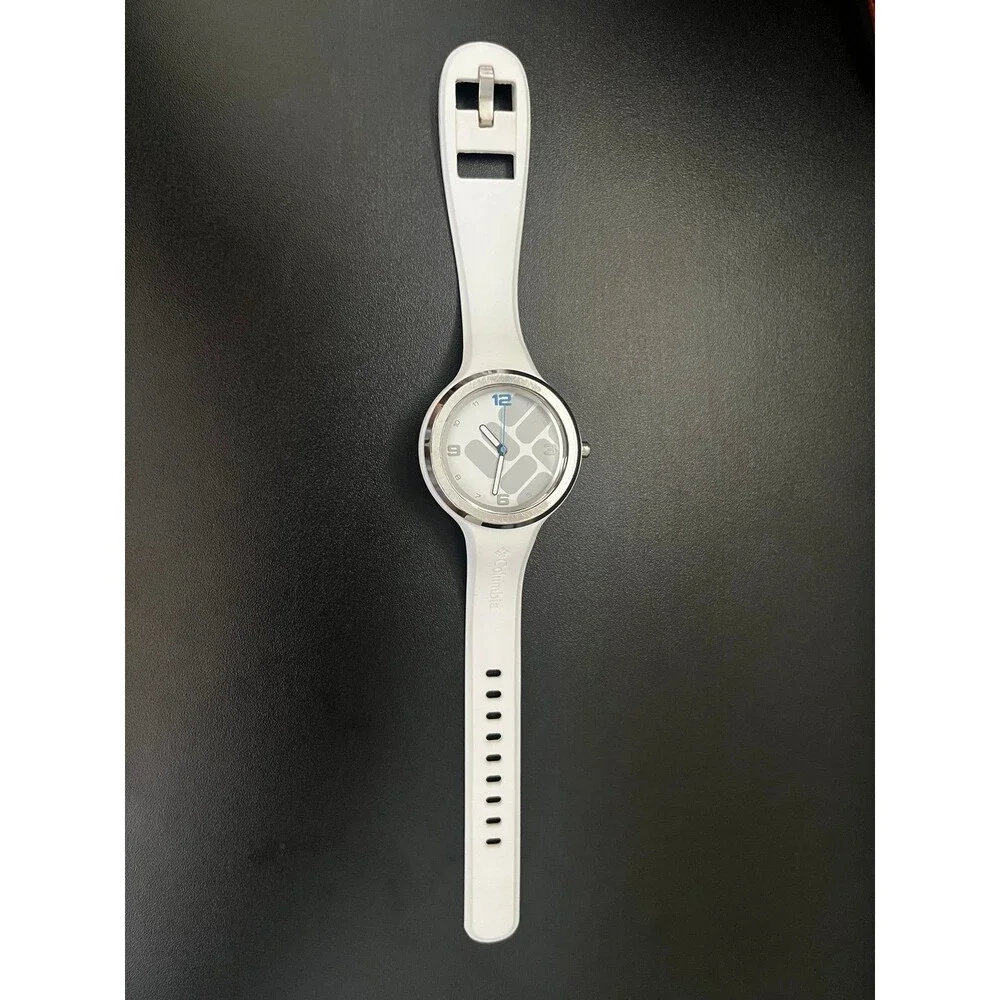 Columbia Sportswear White Analog Quartz Watch CA017 – 30M Water Resistant